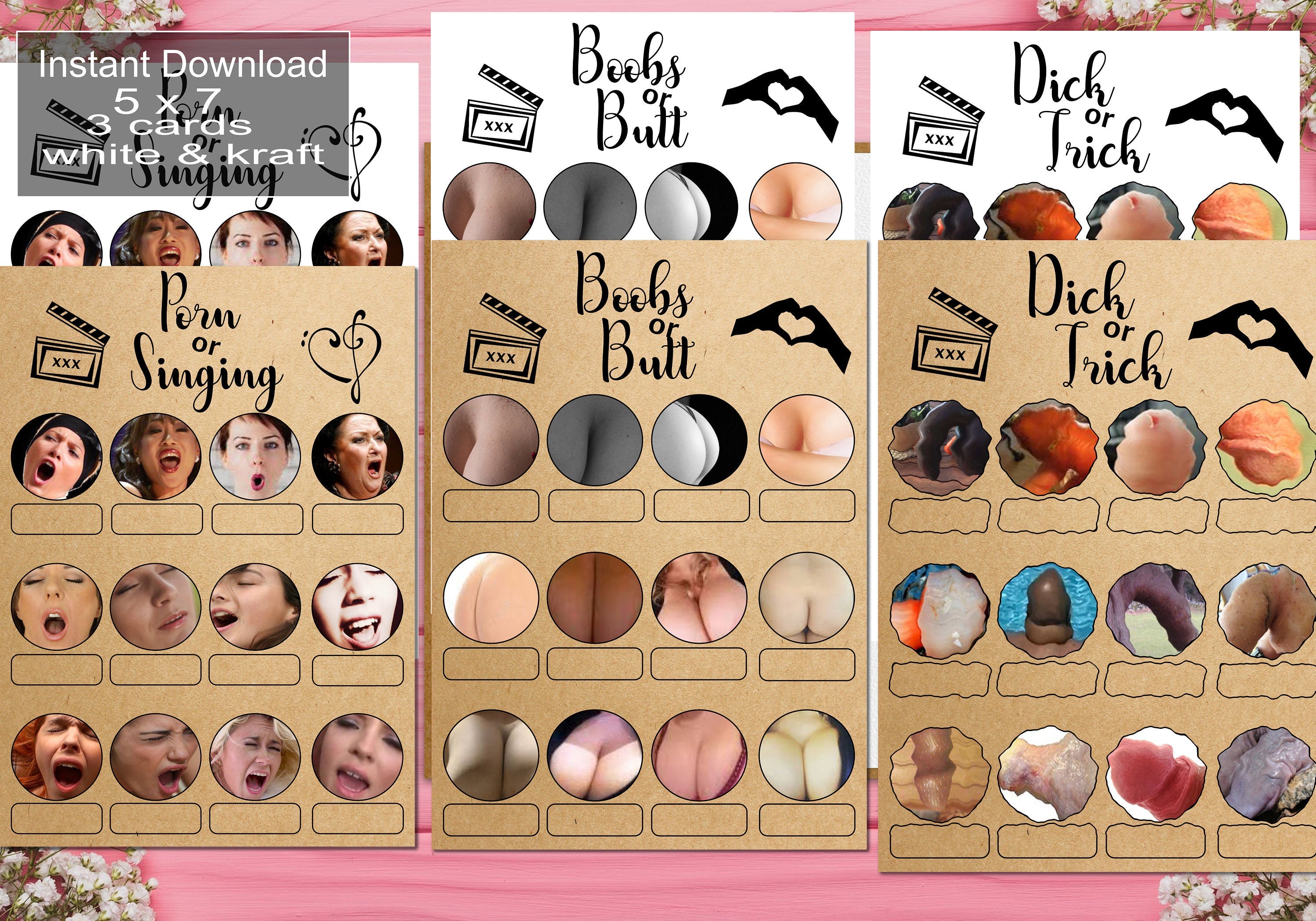 Bachelorette Party Naughty Rustic Printable Hen Night Games | Rude Willy Quizzes | Instant Download
